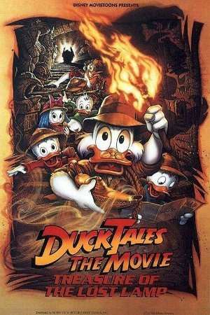 Poster of the movie DuckTales the Movie: Treasure of the Lost Lamp