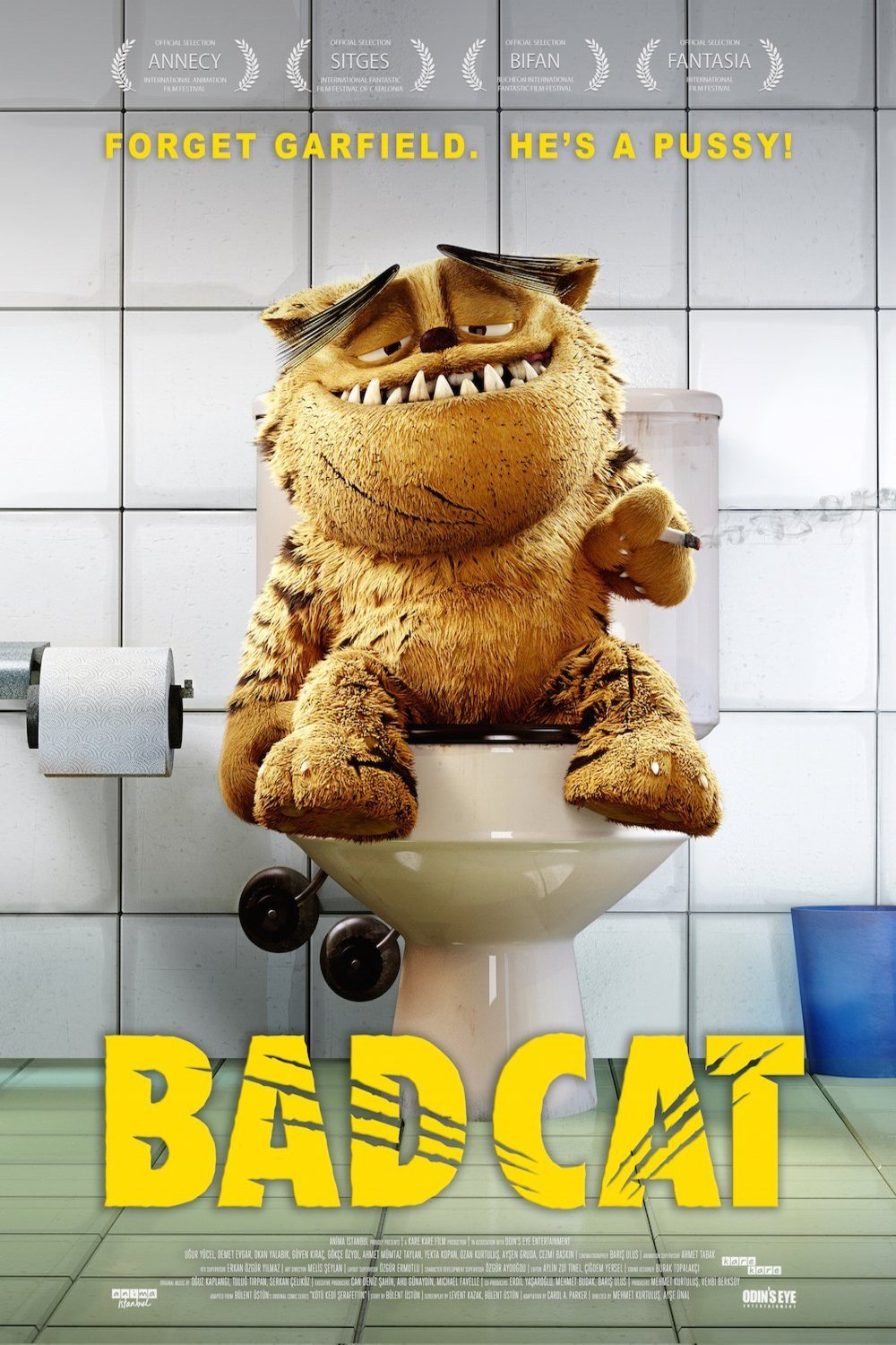 Turkish poster of the movie Bad Cat