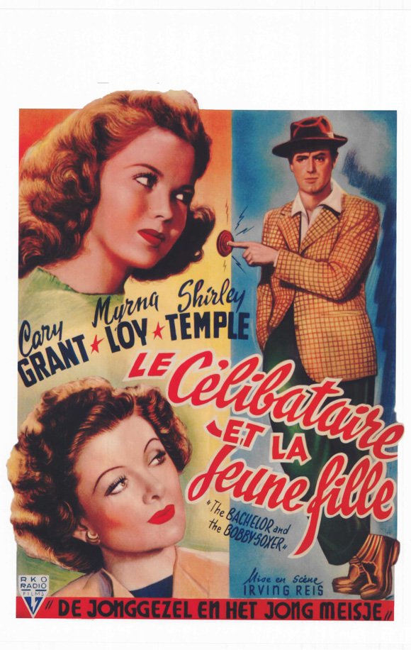 Poster of the movie The Bachelor and the Bobby-Soxer