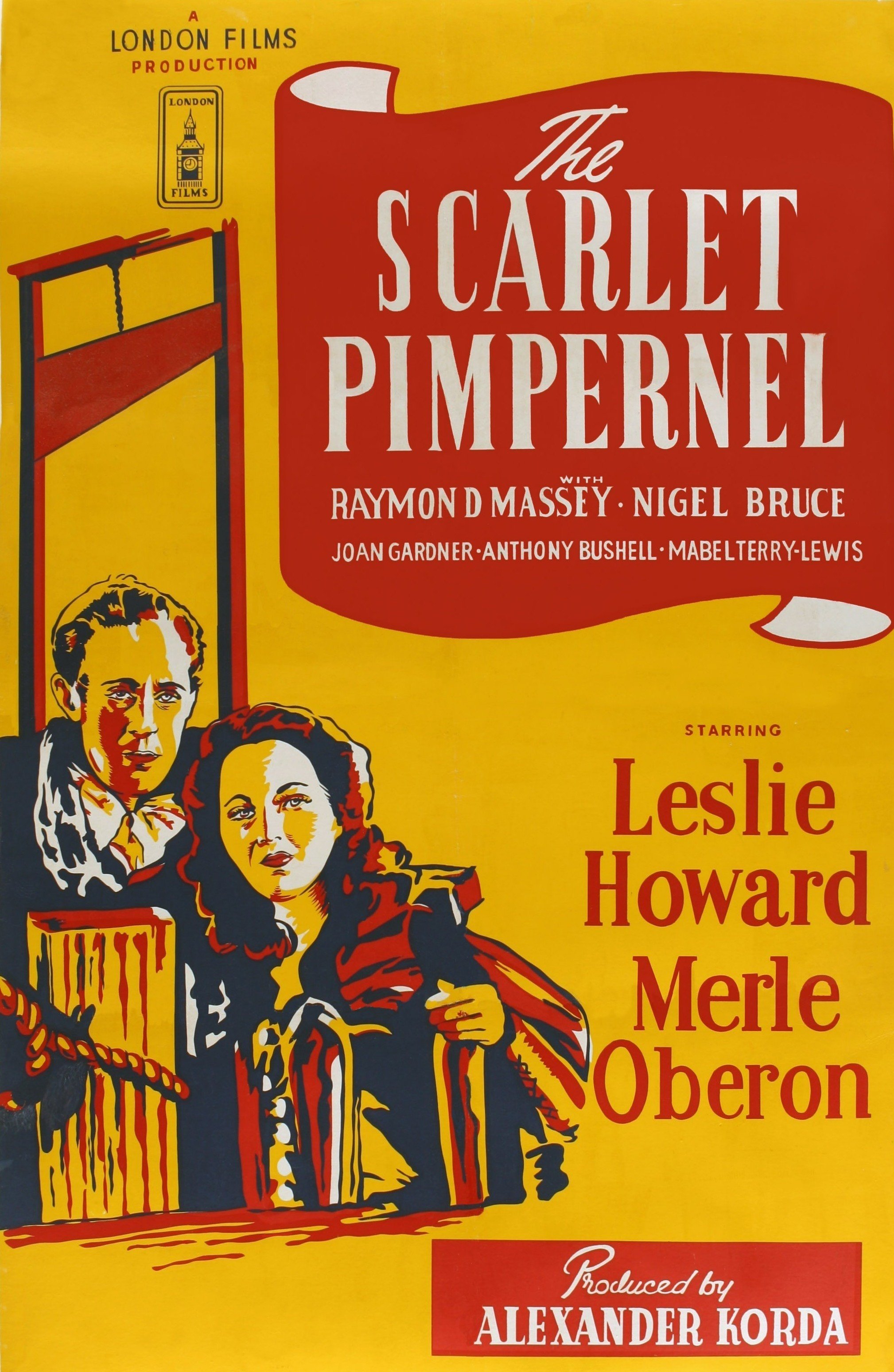 Poster of the movie The Scarlet Pimpernel