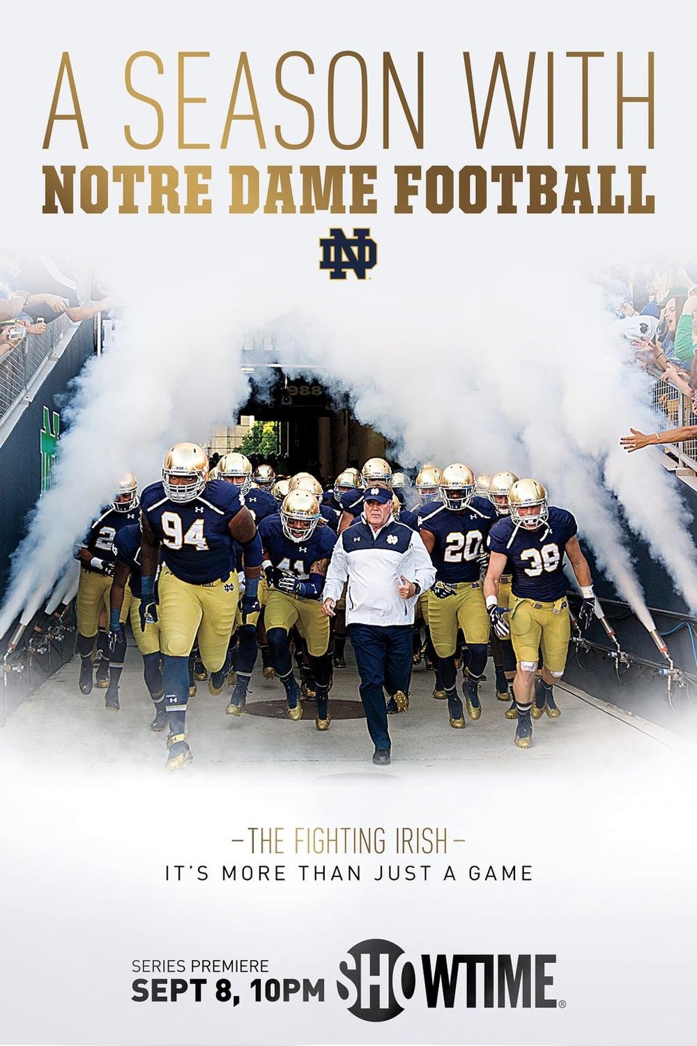 Poster of the movie A Season with Notre Dame Football