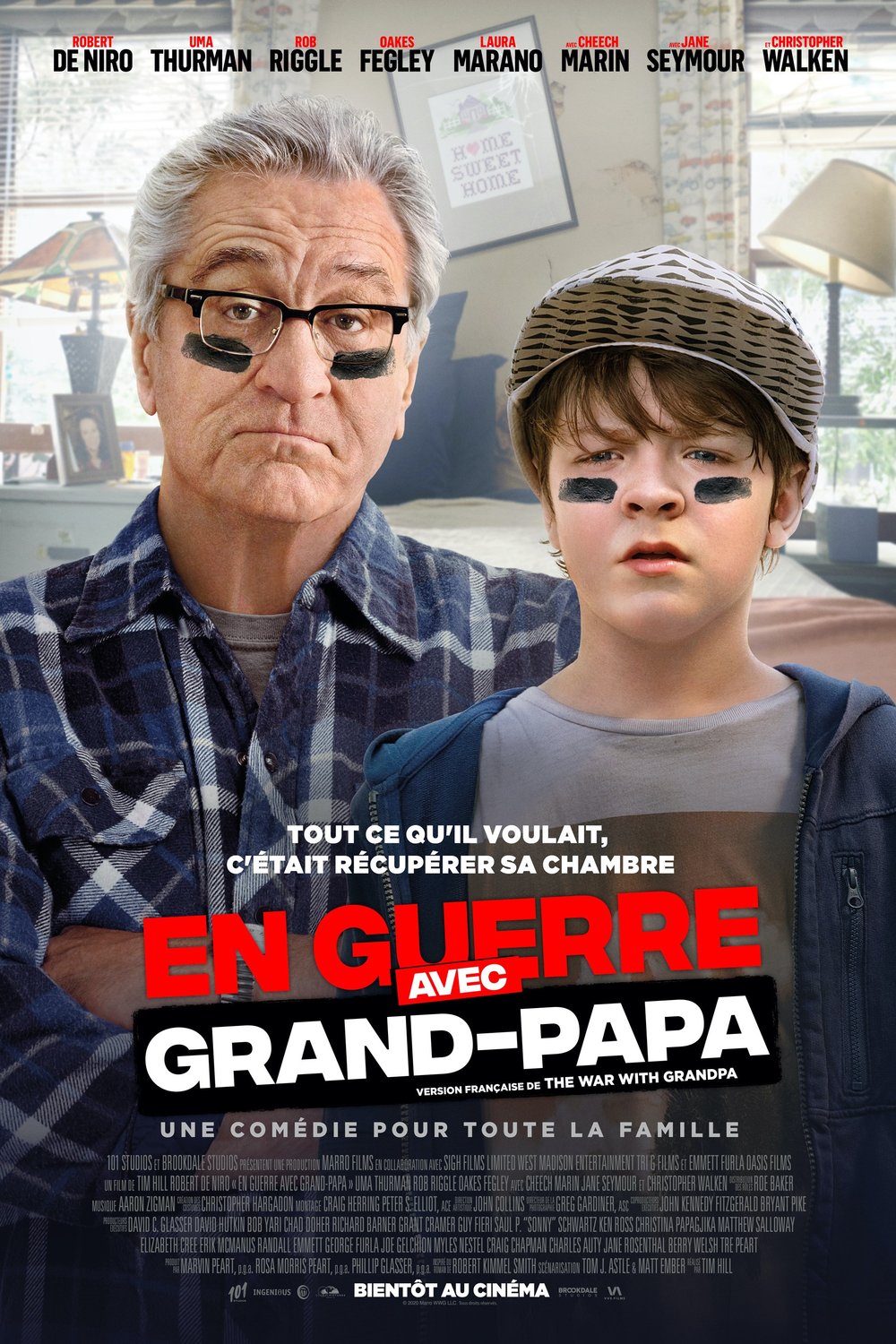 Poster of the movie En guerre avec grand-papa