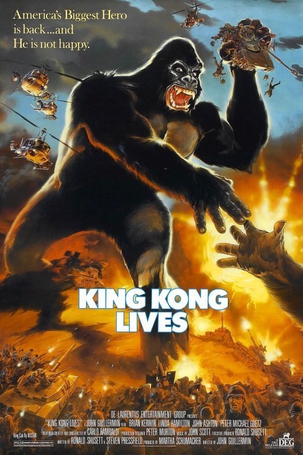 Poster of the movie King Kong Lives