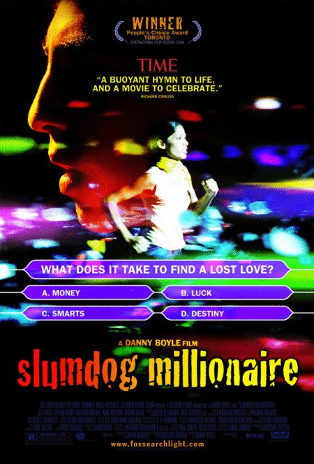 Poster of the movie Slumdog Millionaire