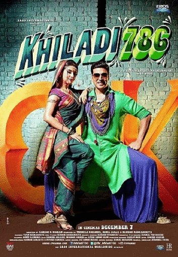 Hindi poster of the movie Khiladi 786