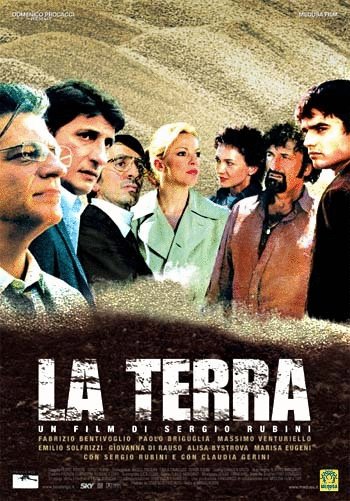 Italian poster of the movie La Terra