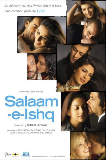 Hindi poster of the movie Salaam-E-Ishq
