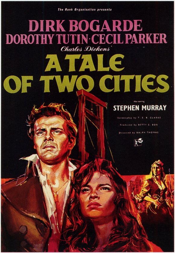 English poster of the movie A Tale of Two Cities