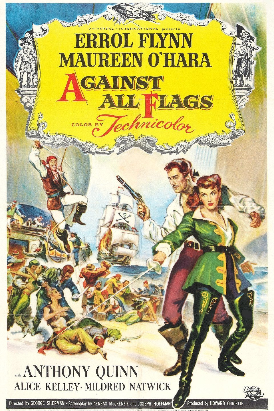 Poster of the movie Against All Flags