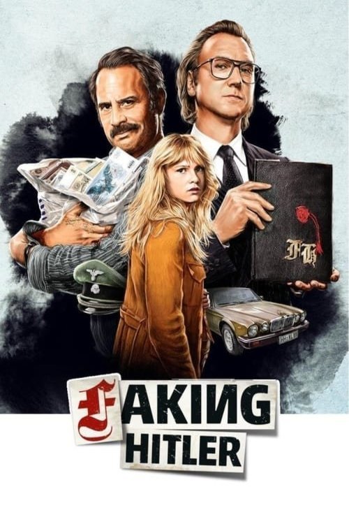 German poster of the movie Faking Hitler