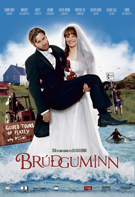 Icelandic poster of the movie White Night Wedding