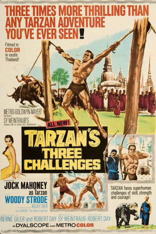Poster of the movie Tarzan's Three Challenges