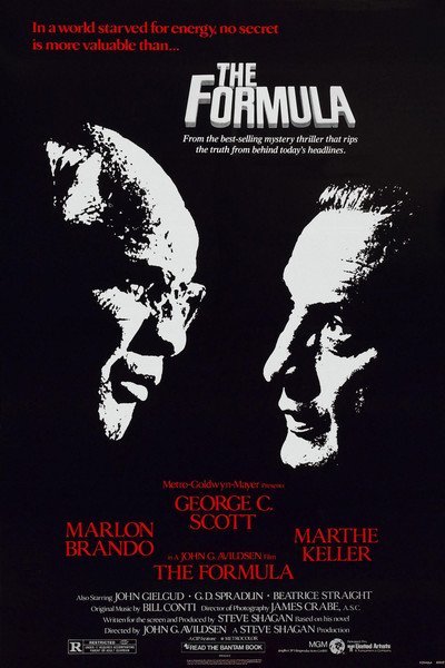 Poster of the movie The Formula