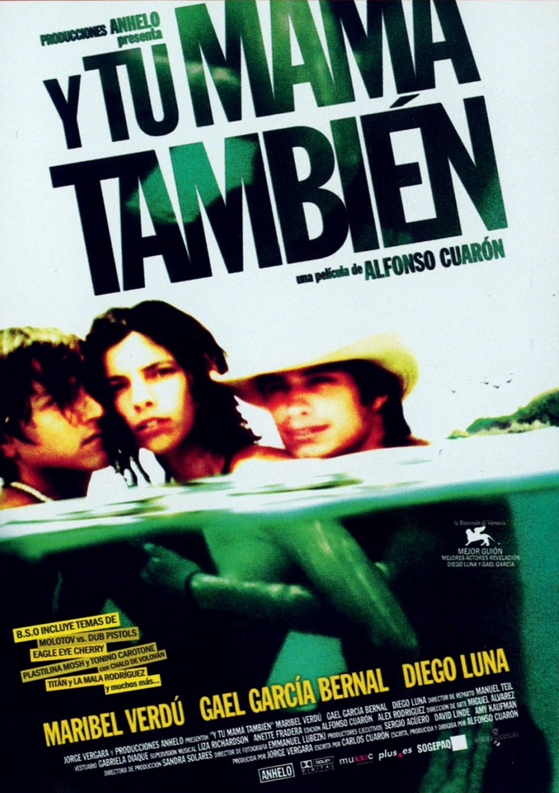 Spanish poster of the movie Y Tu Mamá También