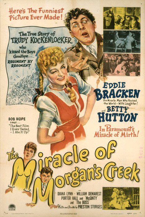 Poster of the movie Miracle of Morgan's Creek