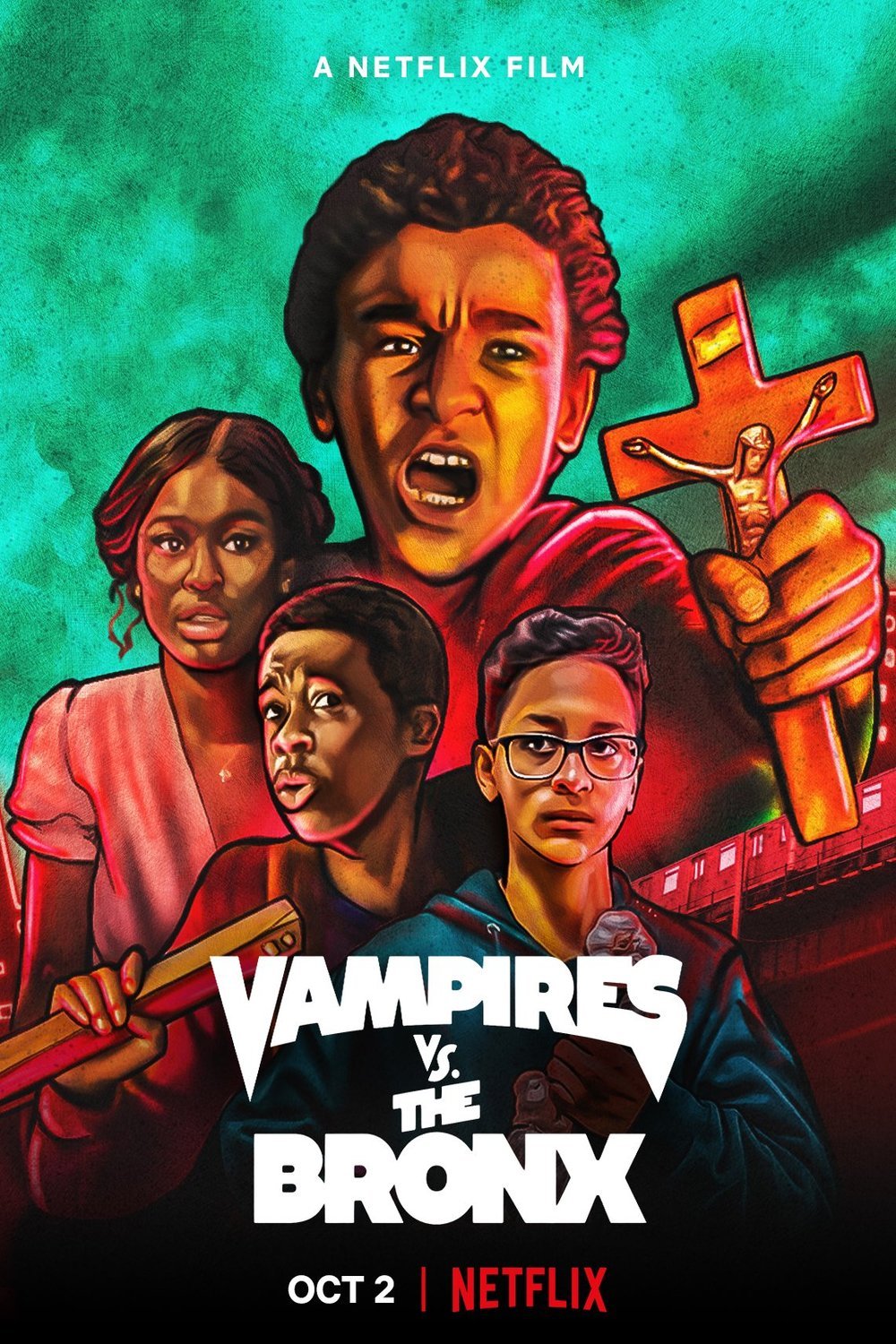 Poster of the movie Vampires vs. The Bronx