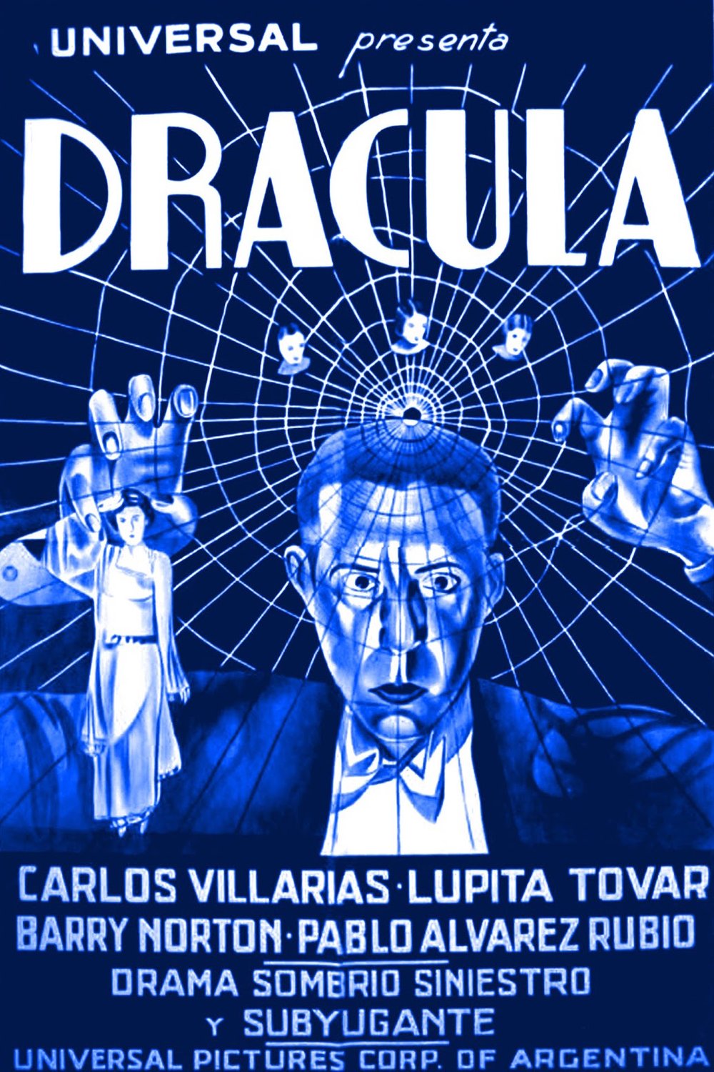 Spanish poster of the movie Drácula