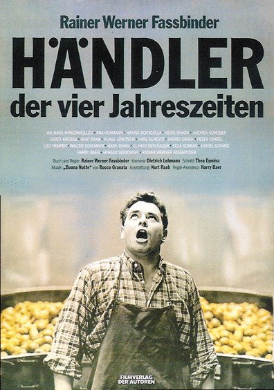 German poster of the movie The Merchant of Four Seasons