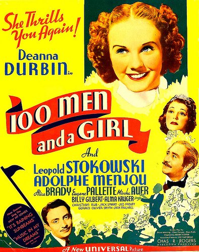 Poster of the movie One Hundred Men and a Girl