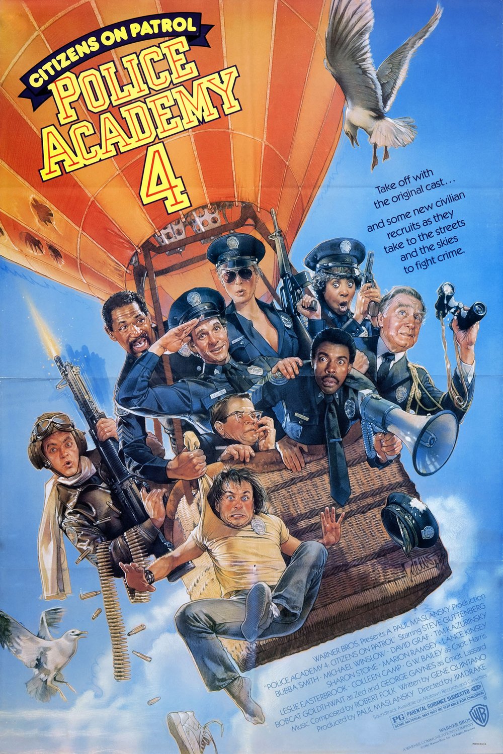 Poster of the movie Police Academy 4: Citizens on Patrol