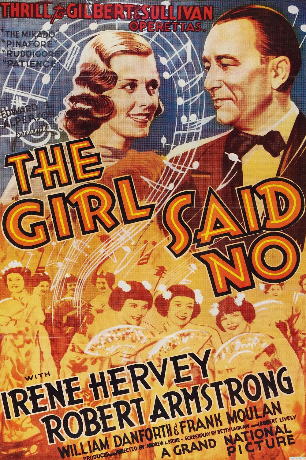 Poster of the movie The Girl Said No