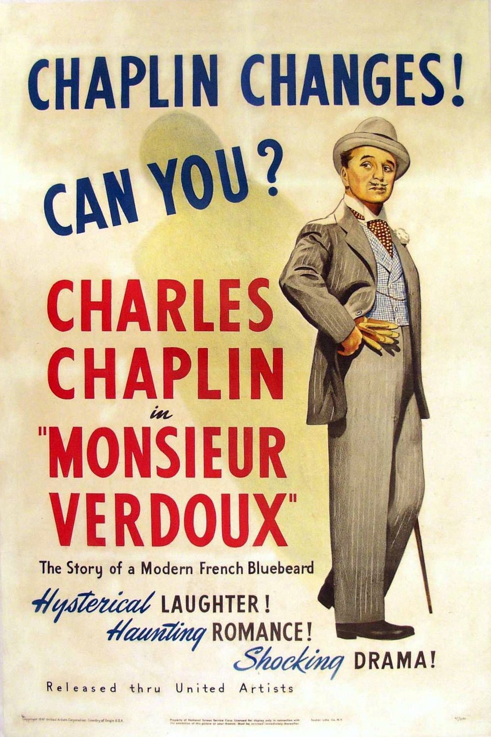 Poster of the movie Monsieur Verdoux