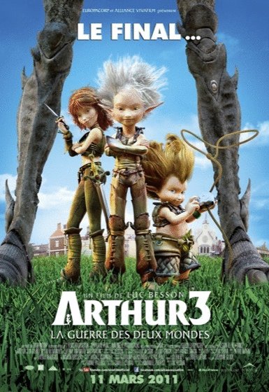 Poster of the movie Arthur 3: The War of the Two Worlds