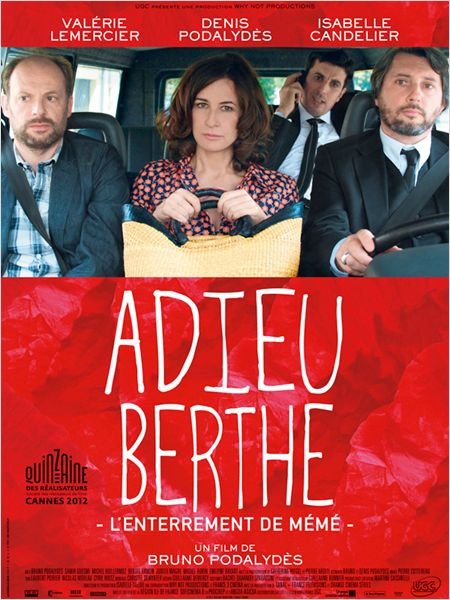French poster of the movie Adieu Berthe - L'enterrement de mémé
