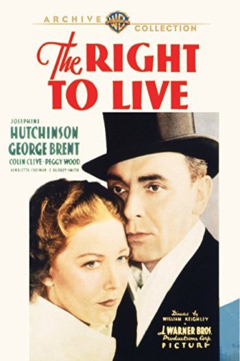 Poster of the movie The Right to Live