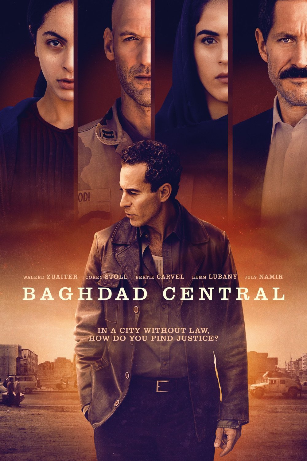Arabic poster of the movie Baghdad Central