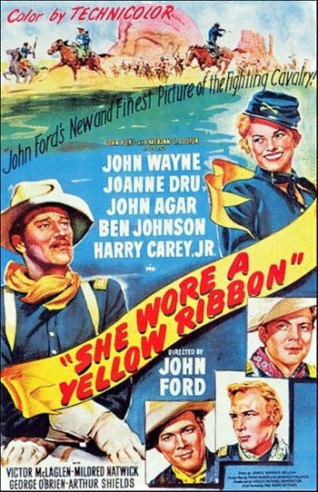 Poster of the movie She Wore a Yellow Ribbon
