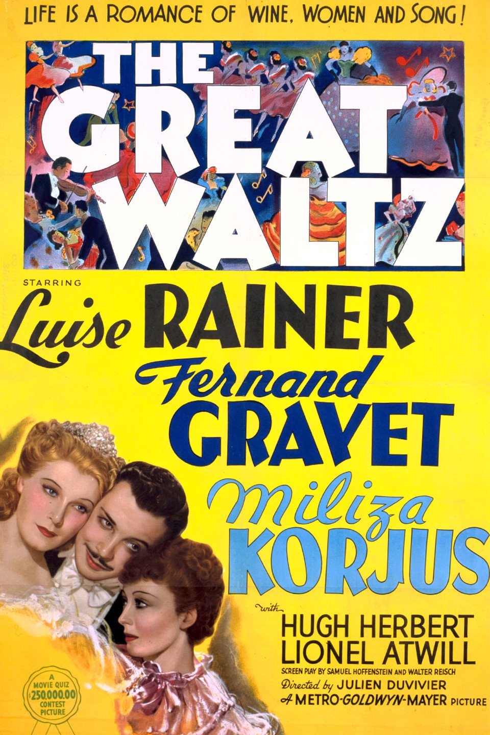 Poster of the movie The Great Waltz