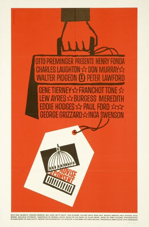 Poster of the movie Advise and Consent