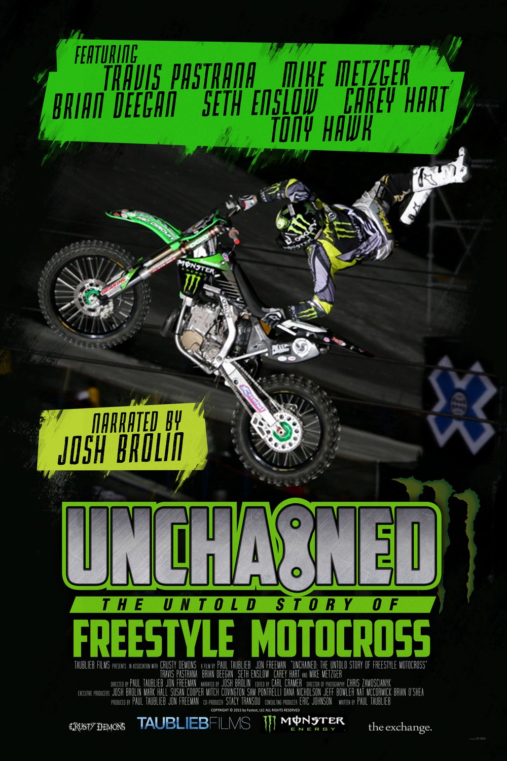 Poster of the movie Unchained: The Untold Story of Freestyle Motocross