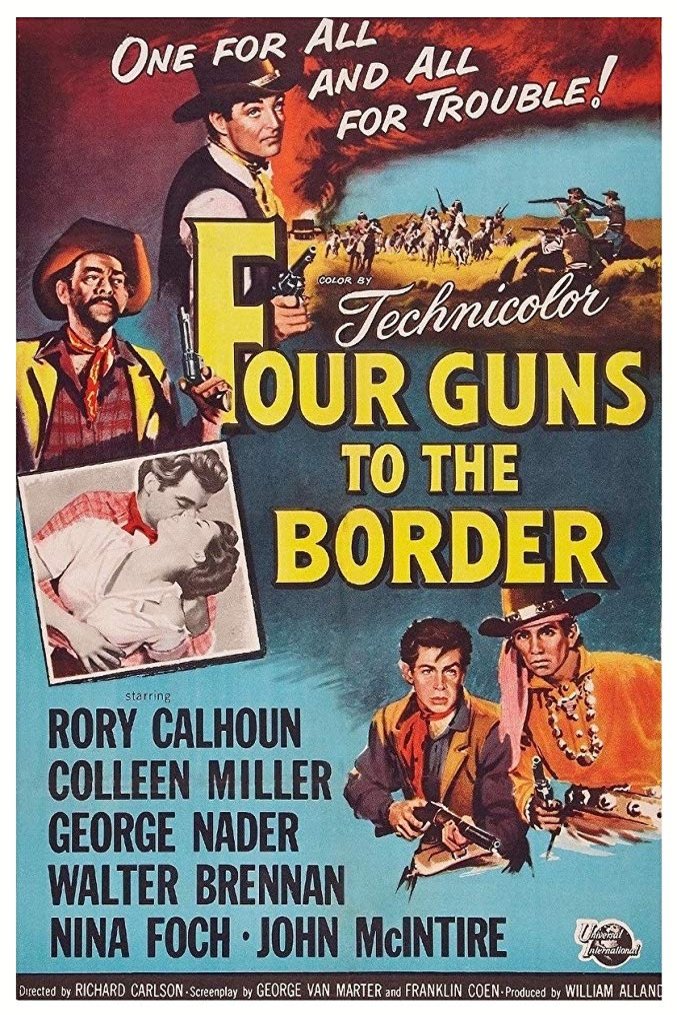 Poster of the movie Four Guns to the Border