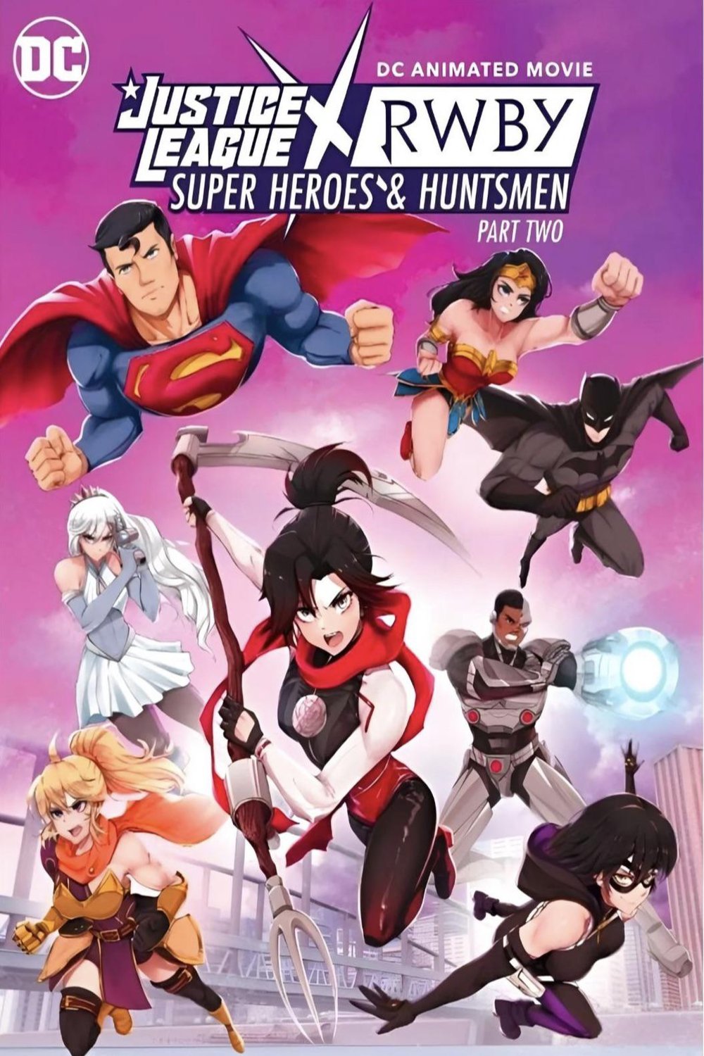 Poster of the movie Justice League x RWBY: Super Heroes and Huntsmen Part Two