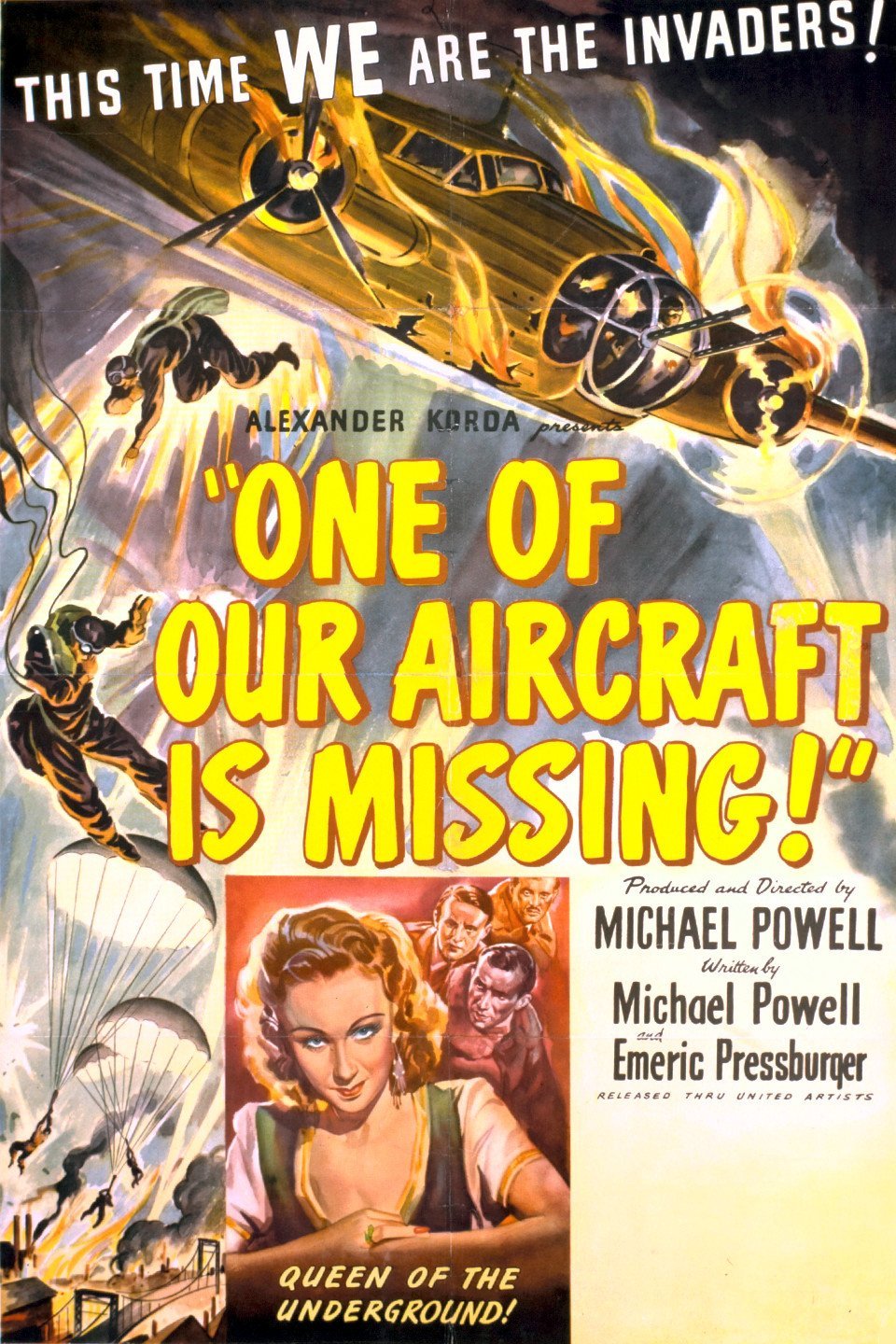 Poster of the movie One of Our Aircraft Is Missing