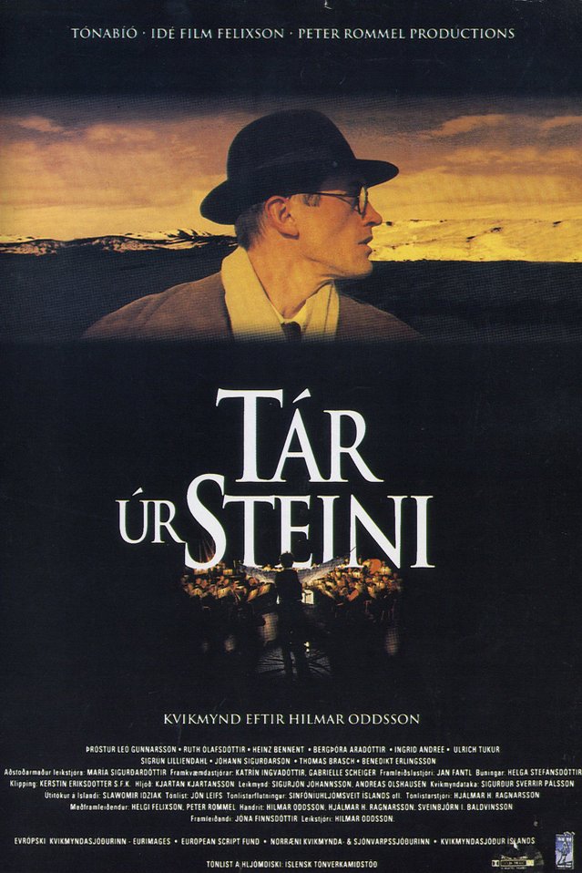 Icelandic poster of the movie Tears of Stone