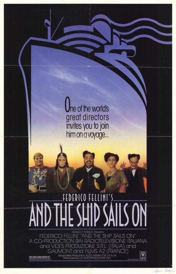 Poster of the movie And the Ship Sails on