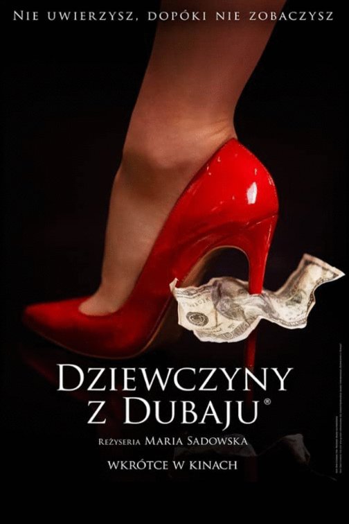 Polish poster of the movie Dziewczyny z Dubaju