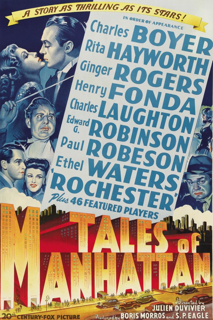 Poster of the movie Tales of Manhattan