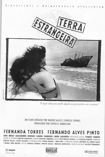 Portuguese poster of the movie Foreign Land