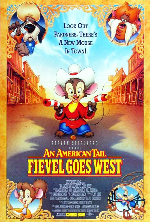 Poster of the movie An American Tail: Fievel Goes West