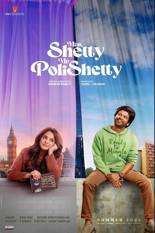 Hindi poster of the movie Miss Shetty Mr Polishetty