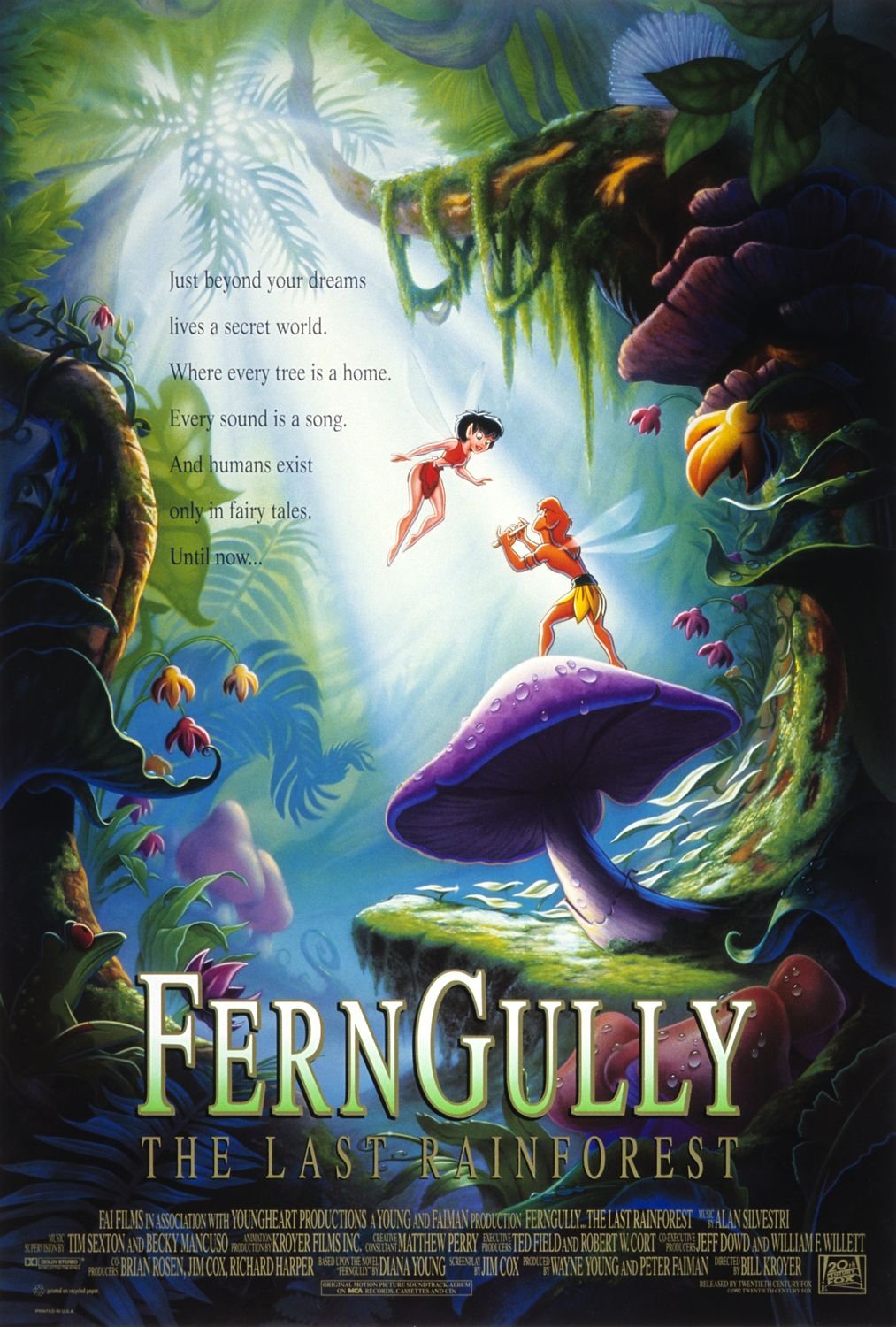 Poster of the movie Ferngully: The Last Rainforest