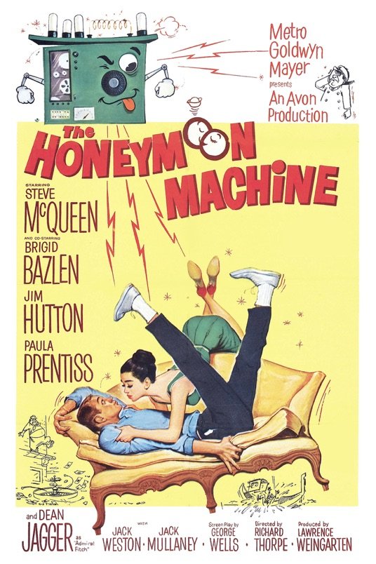 Poster of the movie The Honeymoon Machine