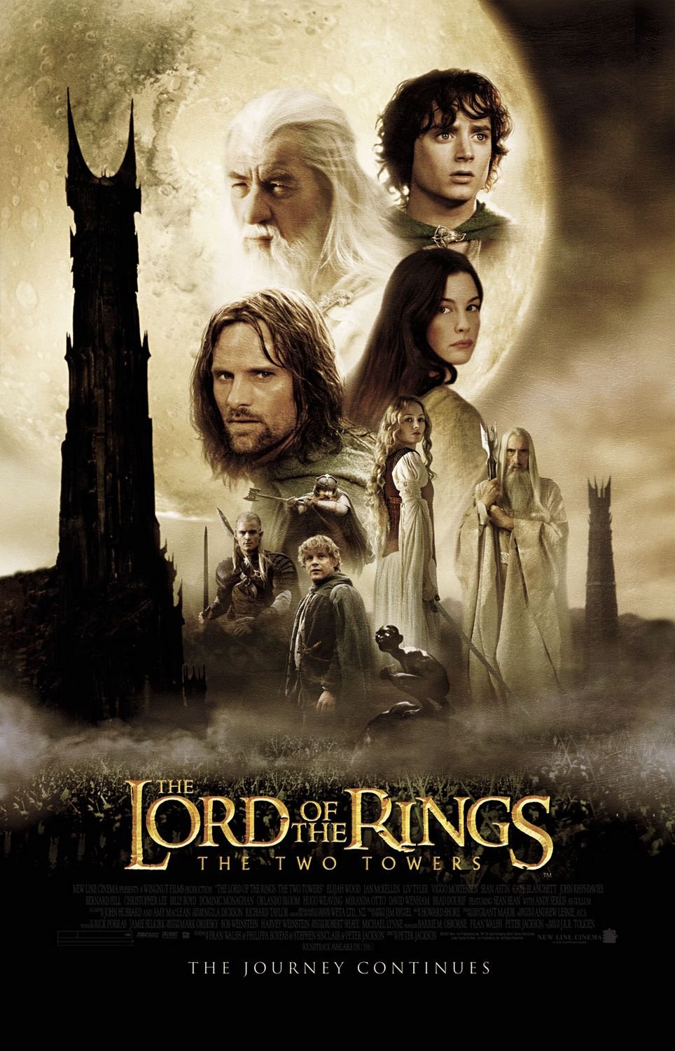 Poster of the movie The Lord of the Rings: The Two Towers