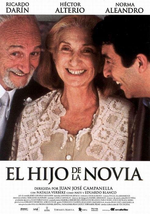 Spanish poster of the movie El Hijo de la novia