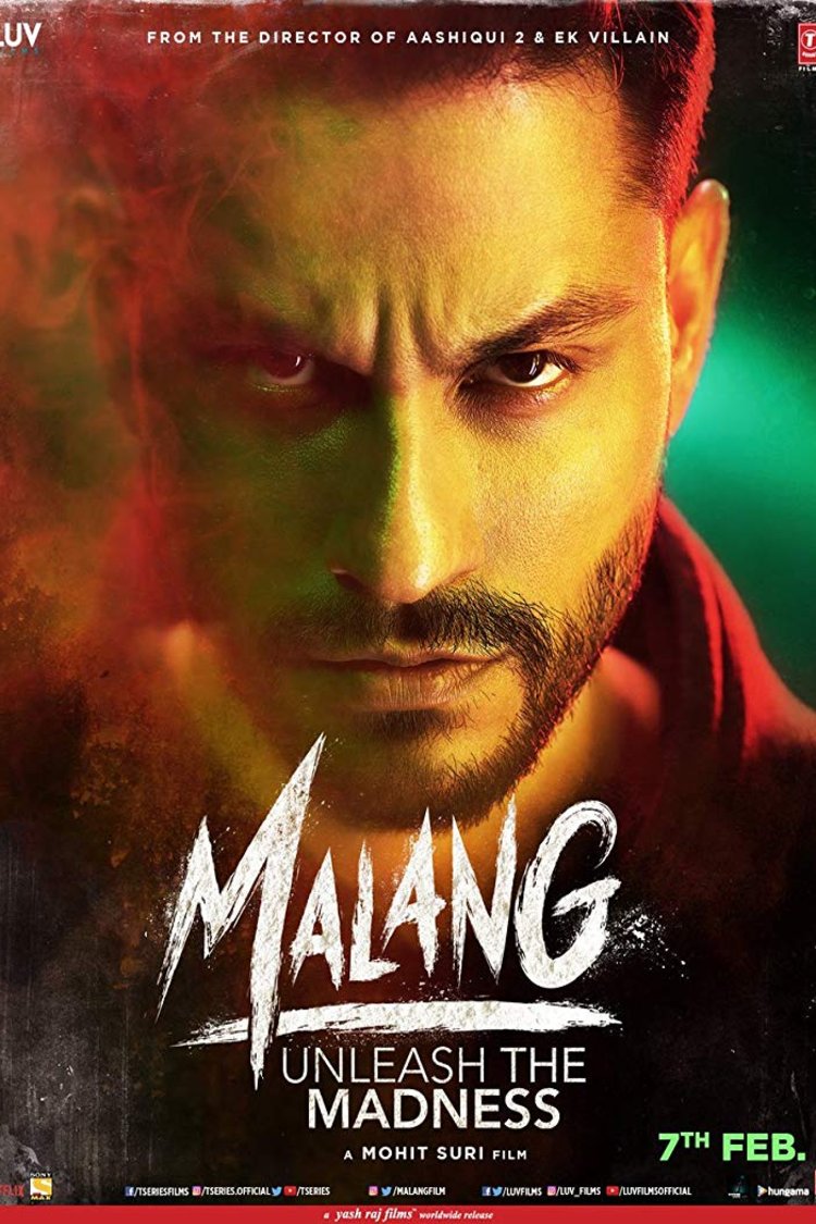 Hindi poster of the movie Malang