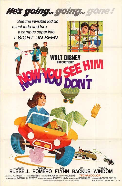 Poster of the movie Now You See Him, Now You Don't